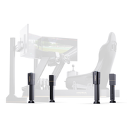 MOZA HMA150 four-actuator haptic motion system installed with a simulator cockpit