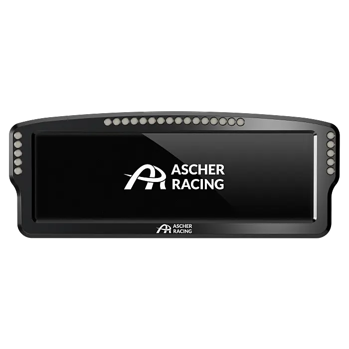 Ascher Racing 8" Dashboard Ascher Racing Ascher Racing Data Display (DDU)  Sim Race Webshop B.V.