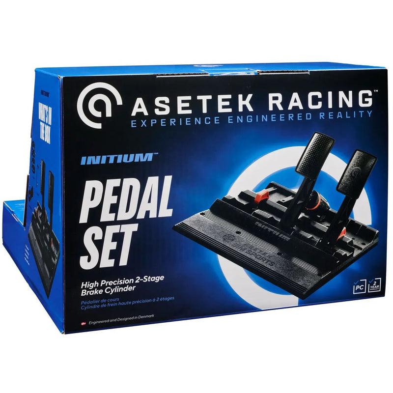 Asetek SimSports Initium Pedals Asetek SimSports Asetek SimSports Sim Pedals  Sim Race Webshop B.V.