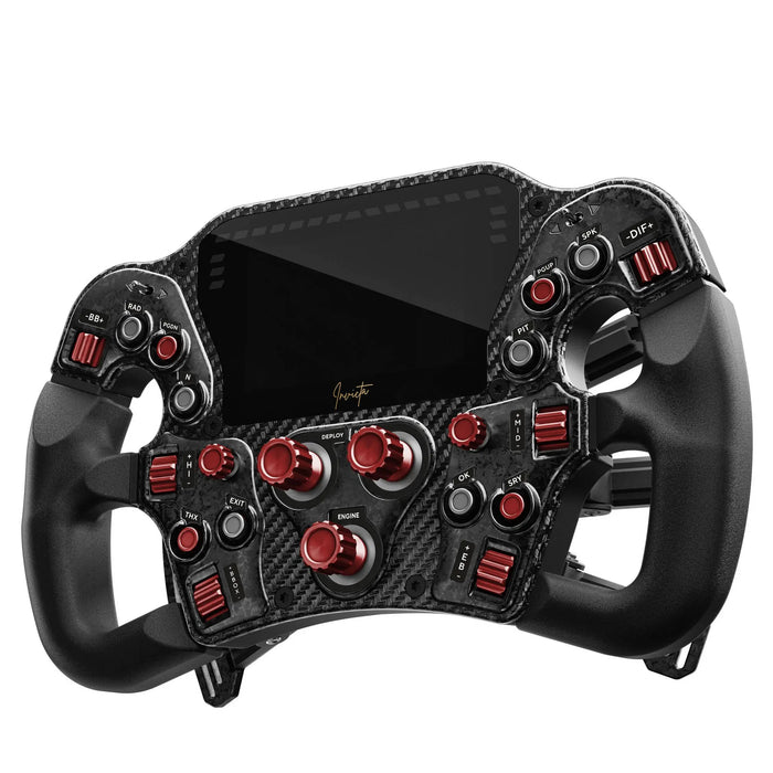 Asetek SimSports Invicta Formula Wheel – Red on Black Edition Asetek SimSports