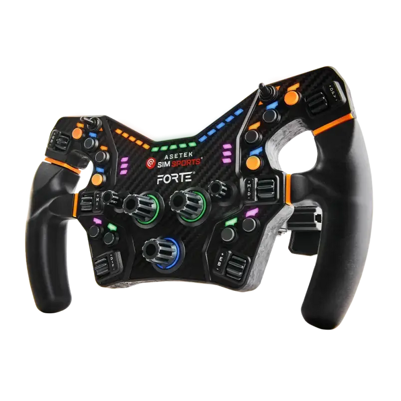 Asetek SimSports Forte® Formula Steering Wheel Asetek SimSports Asetek SimSports Steering Wheel  Sim Race Webshop B.V.