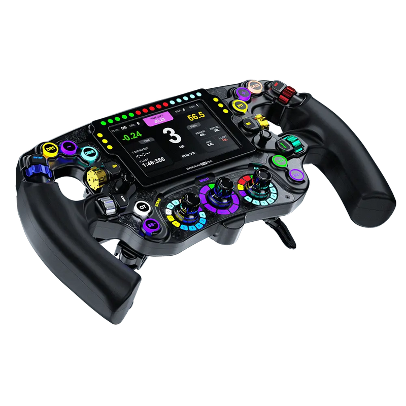 Bavarian Sim Tec OmegaPRO V2 Formula Steering Wheel Bavarian Sim Tec Bavarian Sim Tec Steering Wheel  Sim Race Webshop B.V.