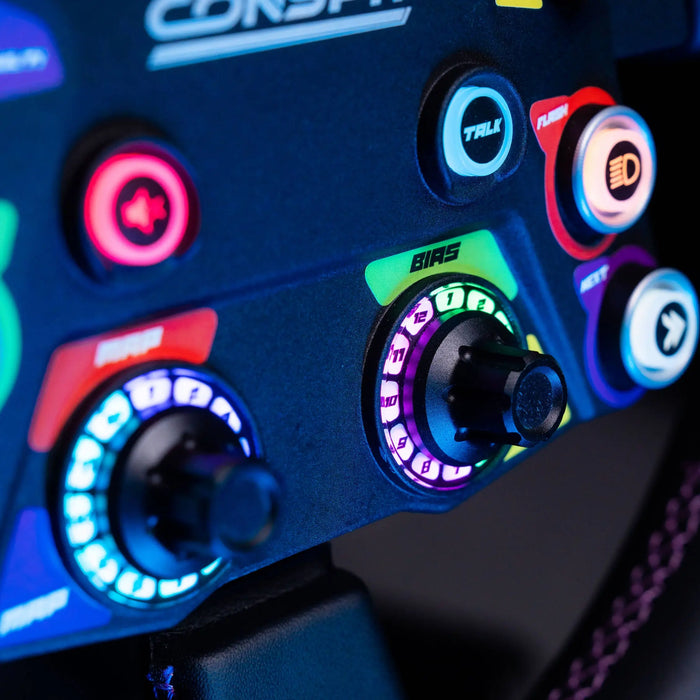 CONSPIT 310 APEX Wheel – ARGB, 2.99" Display, Dual Paddles (310 mm) Conspit