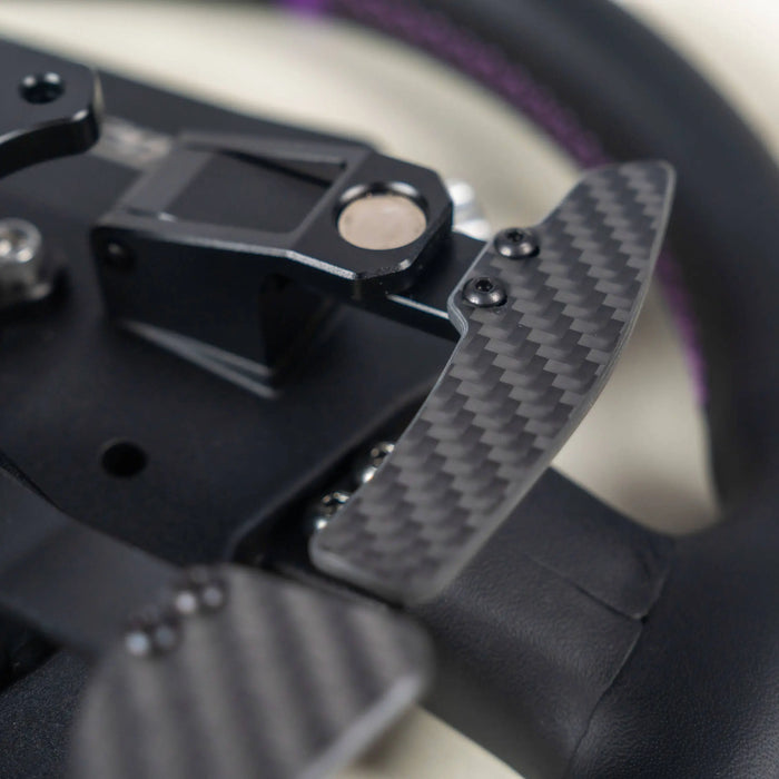 CONSPIT 310 APEX Wheel – ARGB, 2.99" Display, Dual Paddles (310 mm) Conspit