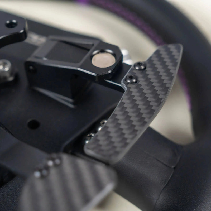 Conspit 310 Apex Wheel – ARGB, 2.99" Display, Dual Paddles (310 mm) Conspit Conspit Steering Wheel  Sim Race Webshop B.V.