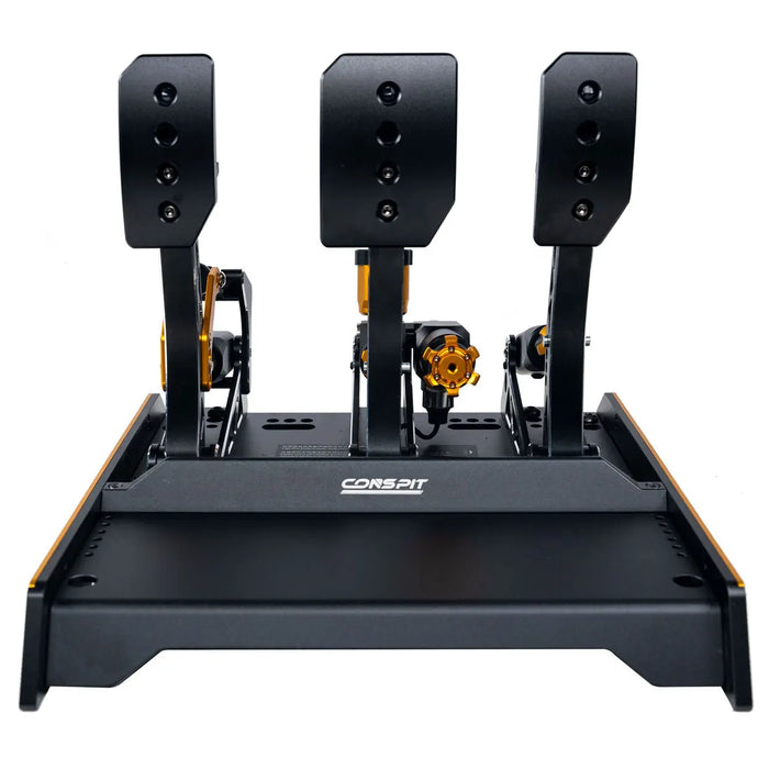 CONSPIT CPP EVO 3 V2 Hydraulic Pedal Set (3-Pedal) – Black