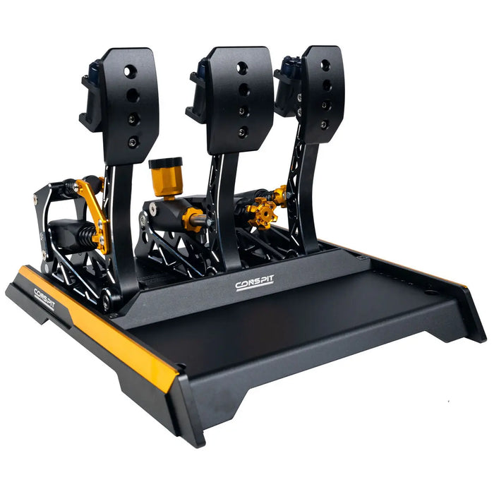 CONSPIT CPP EVO 3 V2 Hydraulic Pedal Set (3-Pedal) – Black