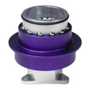 Conspit CDR Quick Release Adapter – 50 mm PCD (Purple / Silver) Conspit Conspit Quick release Adapter  Sim Race Webshop B.V.