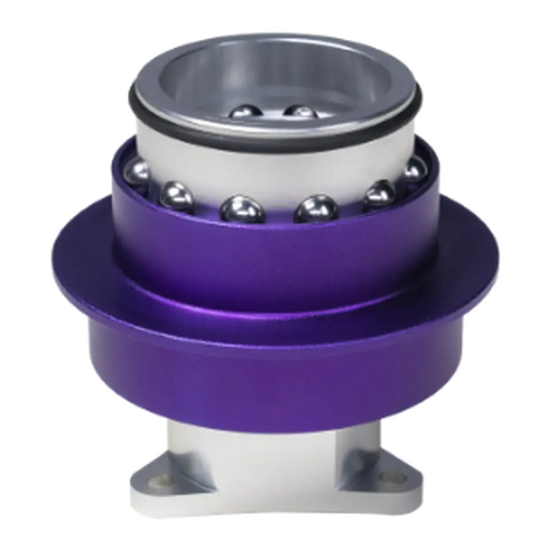 Conspit CDR Quick Release Adapter – 50 mm PCD (Purple / Silver) Conspit Conspit Quick release Adapter  Sim Race Webshop B.V.