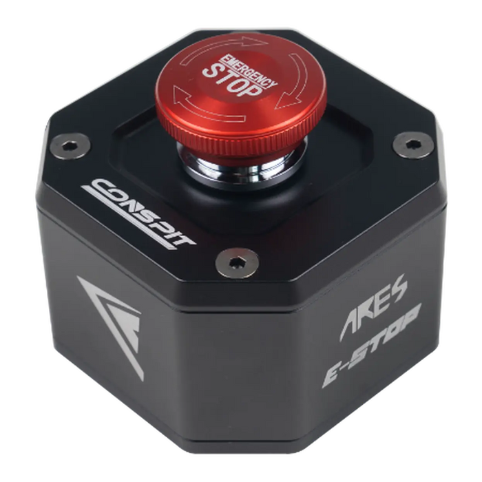 Conspit CES Emergency Stop – External Kill Switch (Black/Red) Conspit