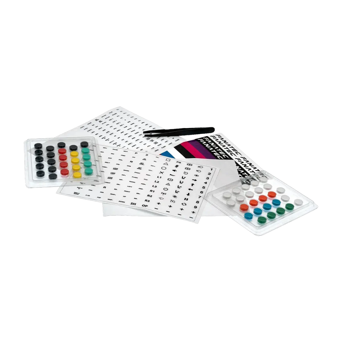 Fanatec Button Caps and Sticker Set - Sim Race Webshop B.V.