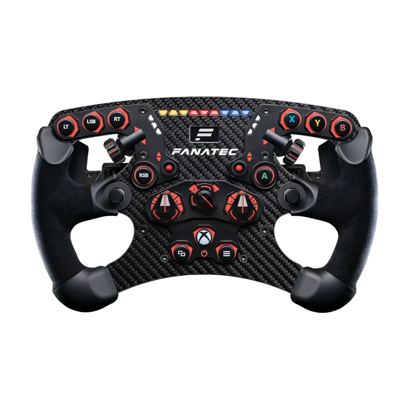 Fanatec ClubSport Steering Wheel Formula V2.5 X – Black - PS Ready / PC / Xbox one X/S Fanatec / Corsair Fanatec / Corsair Steering Wheel  Sim Race Webshop B.V.