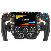 VPG Sim Mission Sim 290 mm steering wheel front view with display