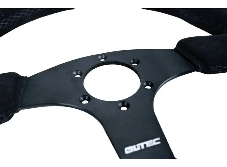 LTEC BAS ECO GT Steering Wheel Suede 320mm – Flat Bottom (0mm Dish)