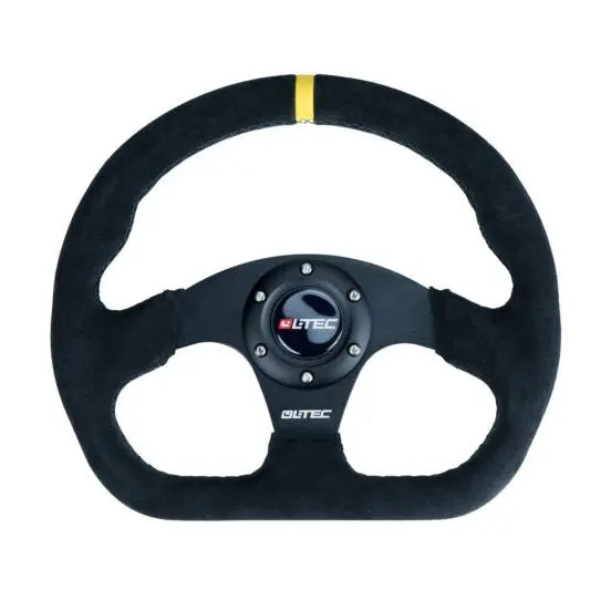 LTEC BAS ECO GT Steering Wheel Suede 320mm – Flat Bottom (0mm Dish)