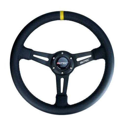 LTEC BAS ECO Steering Wheel Leather 350mm – 70mm Dish Ltec Ltec Steering Rim  Sim Race Webshop B.V.