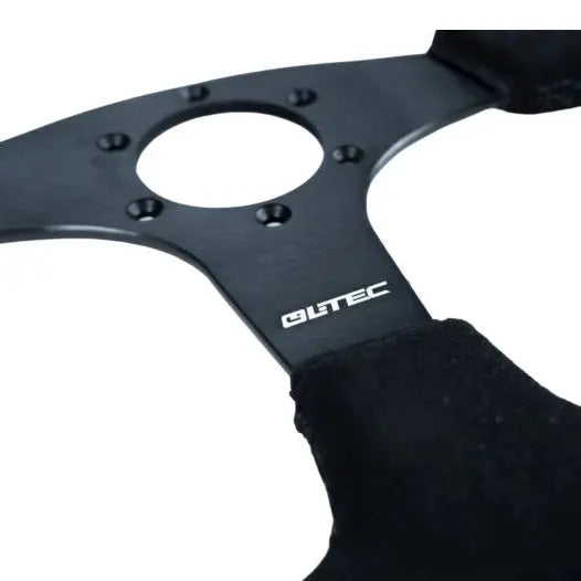 LTEC BAS ECO Steering Wheel Suede 330mm – Flat 3-Spoke Racing Wheel