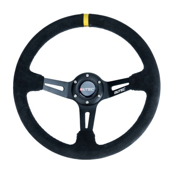 LTEC BAS ECO Steering Wheel Suede 350mm – Deep Dish 90mm Ltec Ltec Steering Rim  Sim Race Webshop B.V.