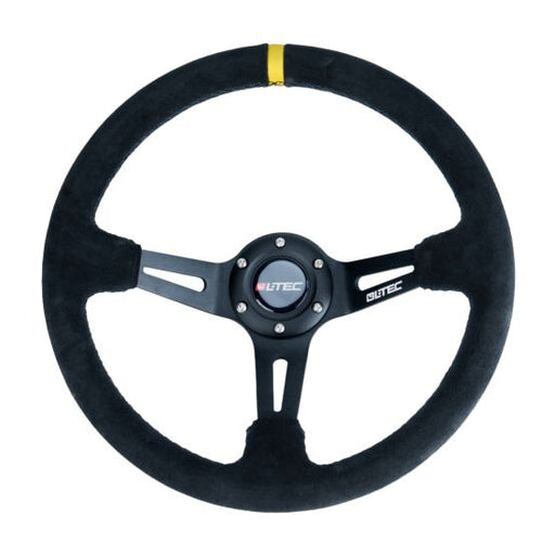 LTEC BAS ECO Steering Wheel Suede 350mm – Deep Dish 90mm Ltec Ltec Steering Rim  Sim Race Webshop B.V.
