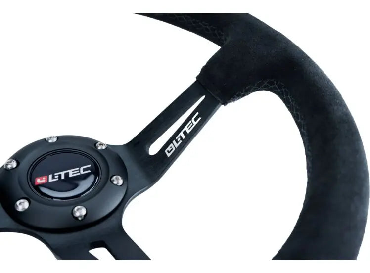 LTEC BAS ECO Steering Wheel Suede 350mm – Deep Dish 90mm