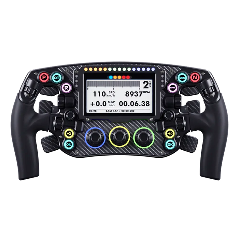 LEOXZ XF1 Ultimate Steering Wheel — front view