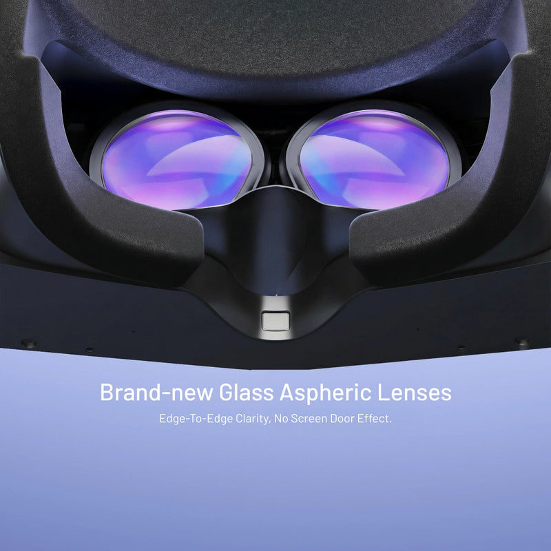 Pimax Crystal Light glass aspheric lens detail