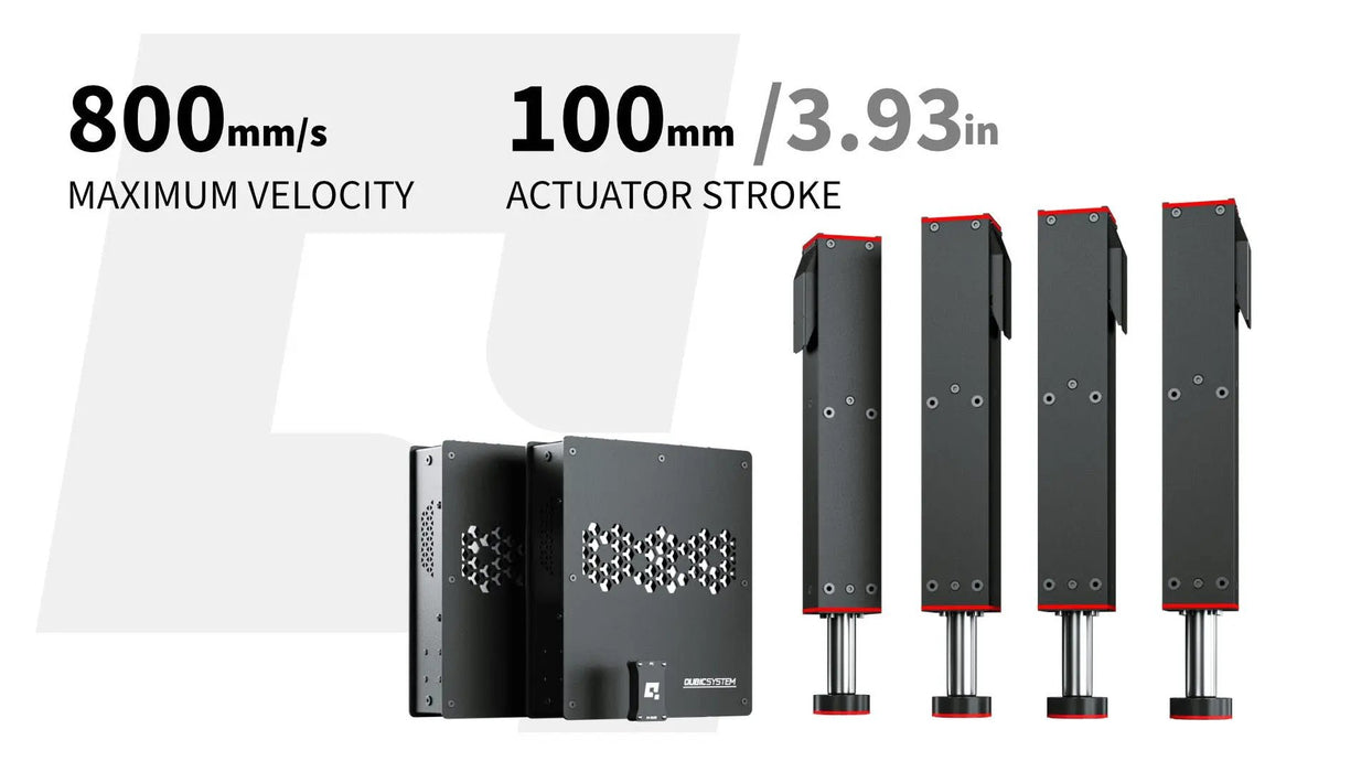 Qubic System - QS-220-PL 3-DOF 4 Axis Motion system Motion System, Qubic System