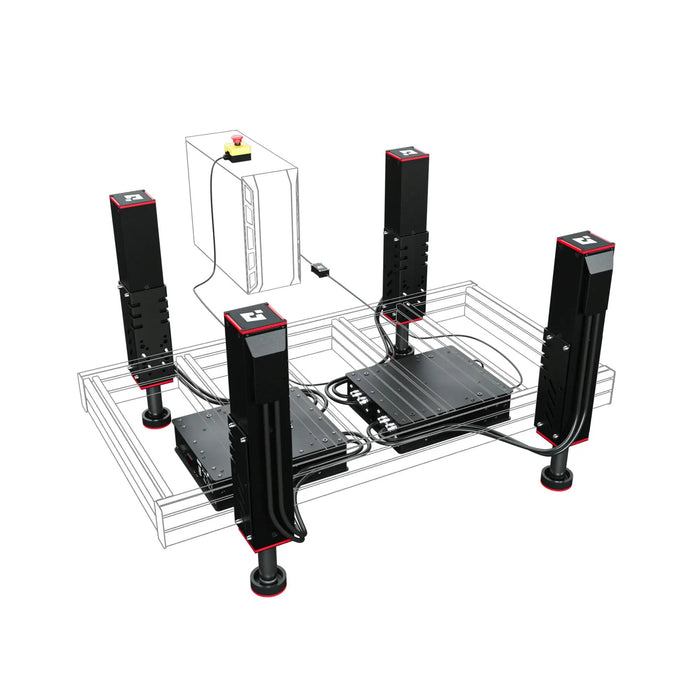 Qubic System - QS-220-PL 3-DOF 4 Axis Motion system Motion System, Qubic System