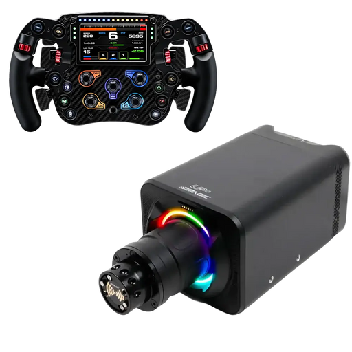 Simagic Alpha EVO Pro (18Nm) + Simagic FX Pro Steering Wheel V2 Bundle Simagic