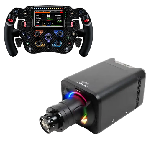 Simagic Alpha EVO Sport (9Nm) + Simagic FX Pro Steering Wheel V2 Bundle Simagic