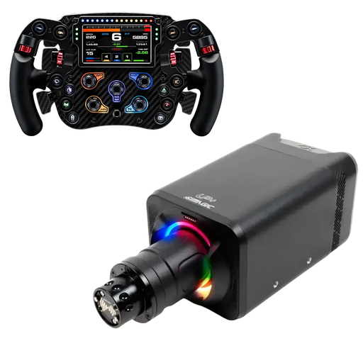 Simagic Alpha EVO (12Nm) + Simagic FX Pro Steering Wheel V2 Bundle Simagic