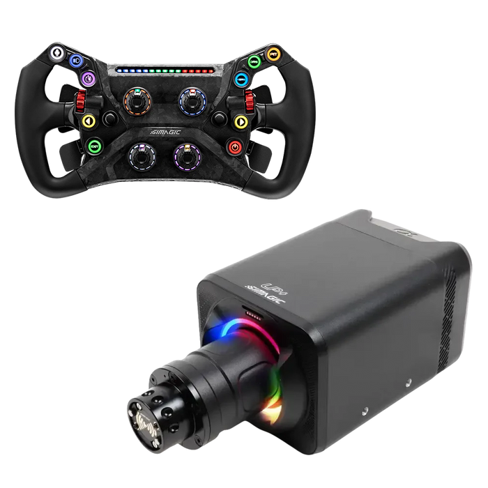 Simagic Alpha EVO Sport 9Nm + GT Neo V2 Steering Wheel Bundle Simagic