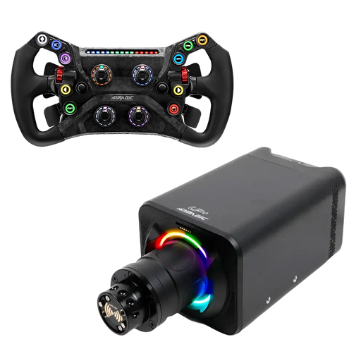 Simagic Alpha EVO PRO 18Nm + GT Neo V2 Steering Wheel Bundle Simagic