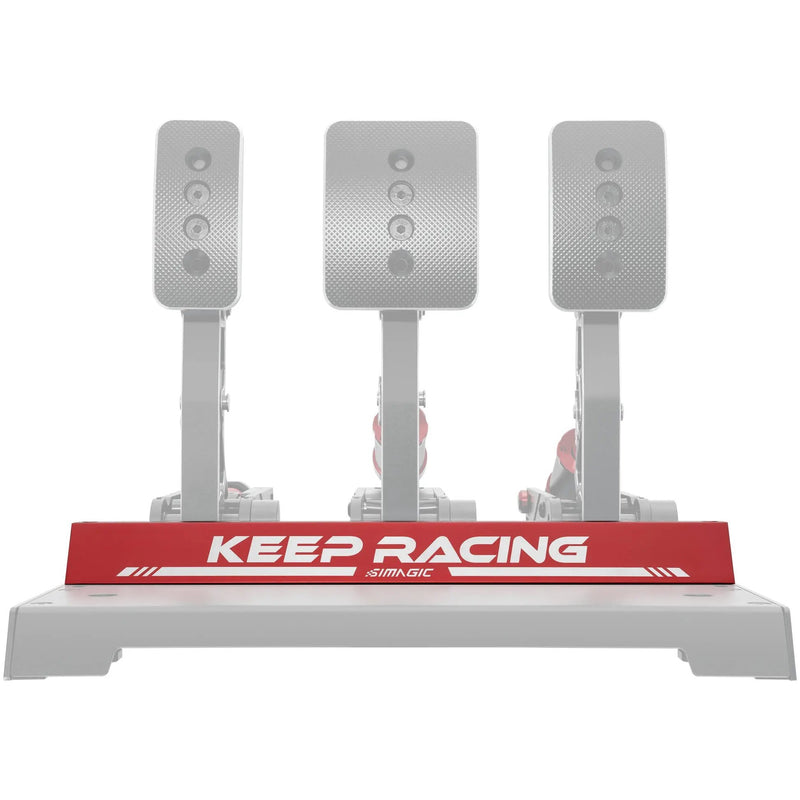 Simagic Heel Stop – For P1000 / P1000i Pedals - Red Simagic Simagic Heel Rest  Sim Race Webshop B.V.