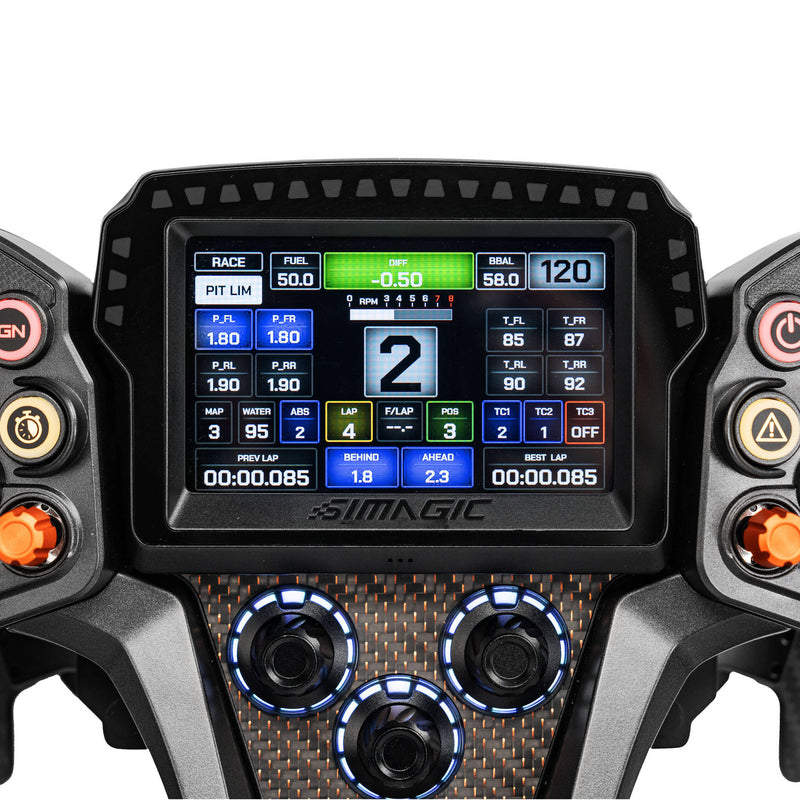 Simagic Zeus GT + MagicDash 4 Bundle Simagic Simagic Steering Wheel  Sim Race Webshop B.V.