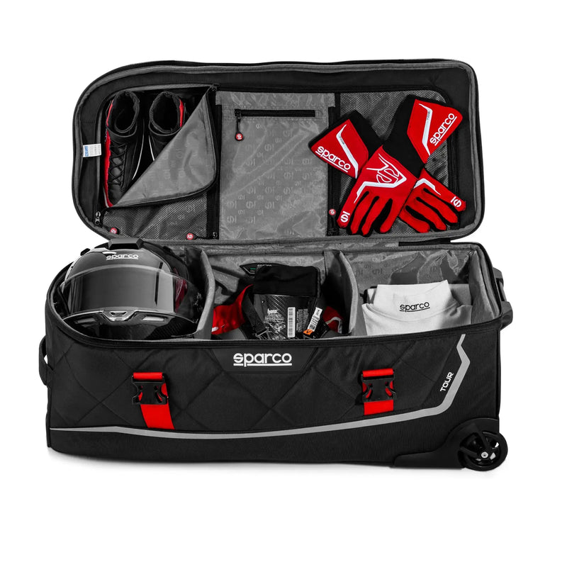 Sparco Trolley Tour – Racing Kit Bag Sparco Racing Sparco Racing Cover / Bag  Sim Race Webshop B.V.