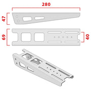 VIRPIL Controls Desk Mount Adapter – MongoosT-50 Throttle (Black) Virpil Controls Virpil Controls Flight accessoires  Sim Race Webshop B.V.