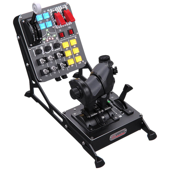 VIRPIL Controls Universal Angled Panel Mount – Black Virpil Controls