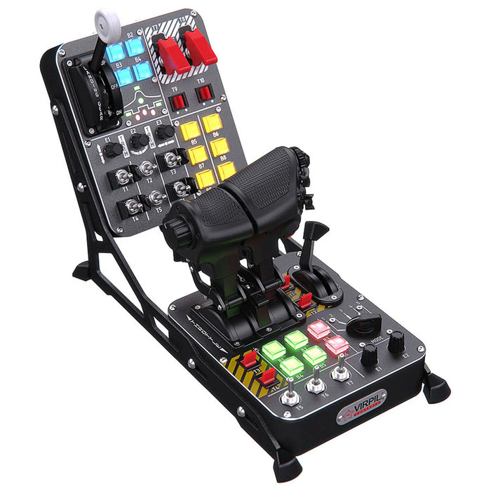 VIRPIL Controls Universal Angled Panel Mount – Black Virpil Controls