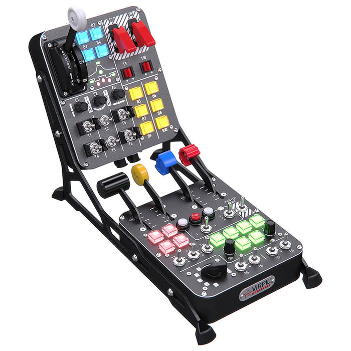 VIRPIL Controls Universal Angled Panel Mount – Black Virpil Controls