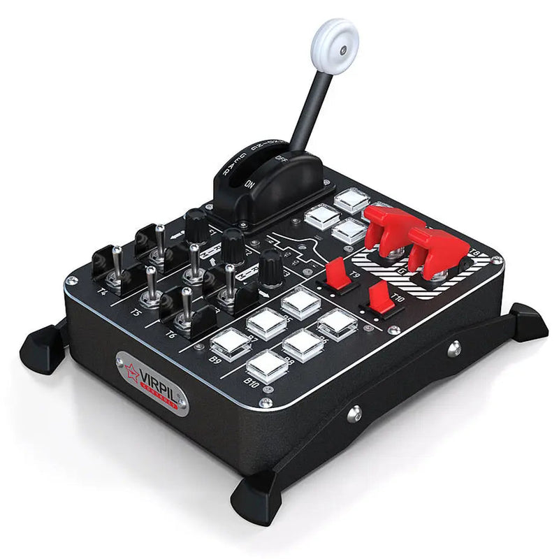VIRPIL Controls Universal Control Panel #2 – RGB – 24 Inputs (Black) Virpil Controls Virpil Controls Flight accessoires  Sim Race Webshop B.V.