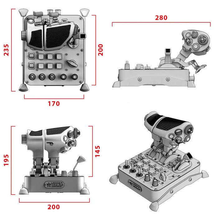 Virpil Controls MongoosT-50CM3 Throttle Virpil Controls