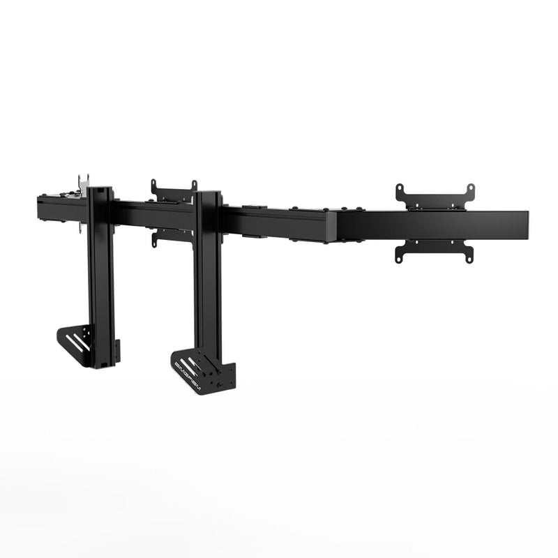 SIMGASM | Apex Integrated triple monitor stand Vesa 75/200 SIMGASM SIMGASM Monitorstand  Sim Race Webshop B.V.