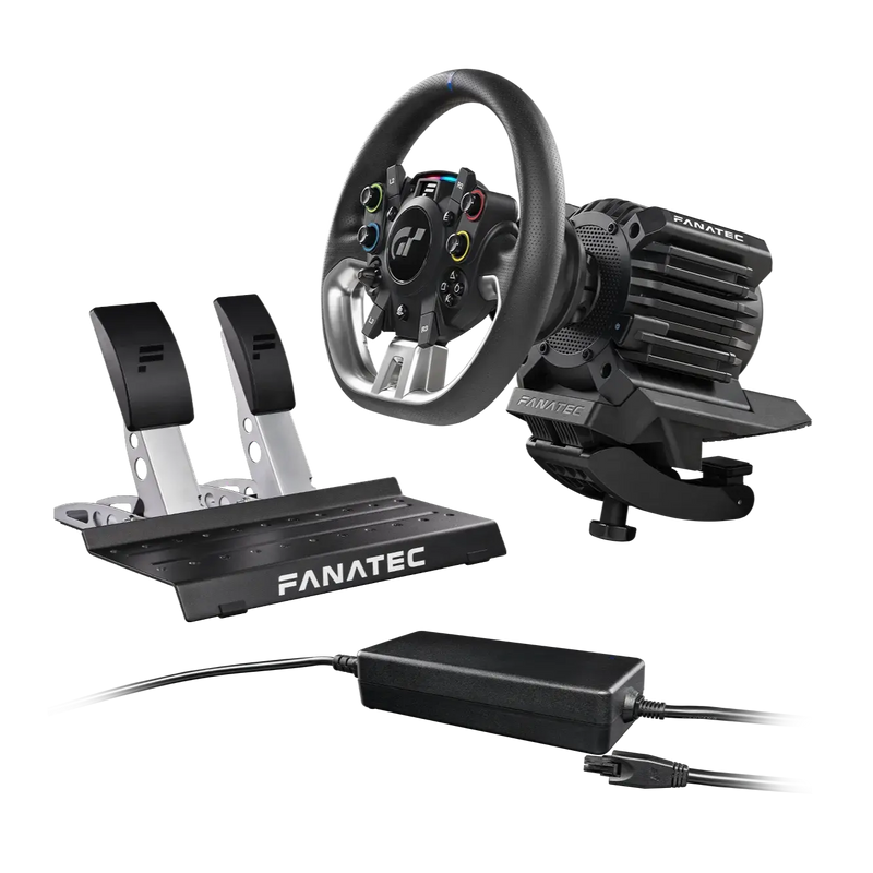 Fanatec Gran Turismo® DD Pro (8 Nm) Playstation / PC Fanatec / Corsair Fanatec / Corsair Wheel base + Wheel + Pedal Bundle  Sim Race Webshop B.V.