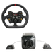 Asetek SimSports Forte (18nm) Direct Drive Wheel Base + Forte GT Wheel Bundle GT Closed D Black Leather + Forte GT