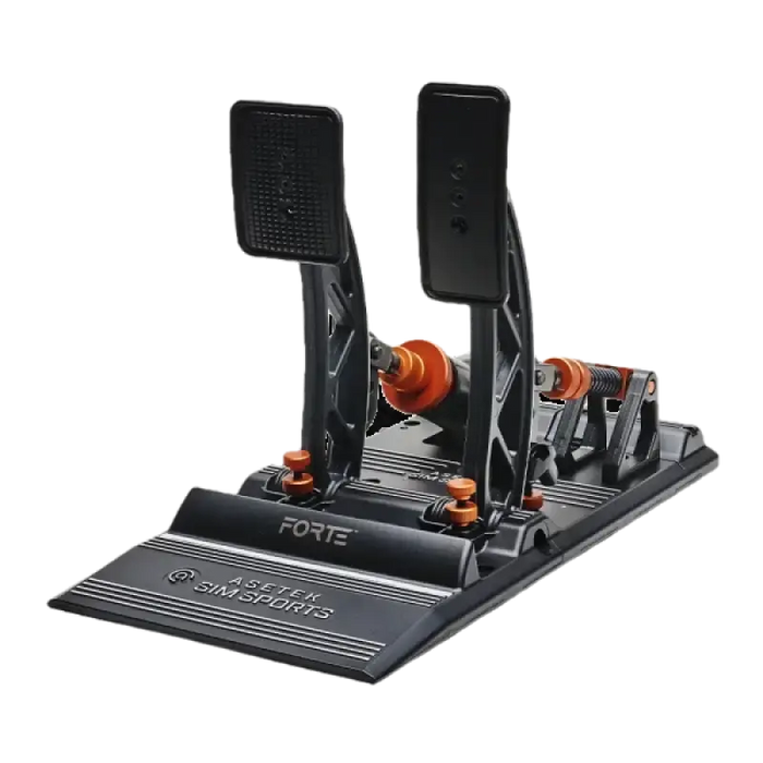 Asetek Simsports Forte™ Sim Racing Pedals Brake and Throttle - Sim Pedals