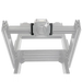 Asetek SimSports Front mount for 70 mm side mounting - front view