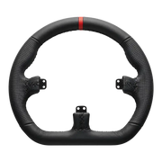 Asetek SimSports GT Closed D Black Leather Rim - Steering Rim