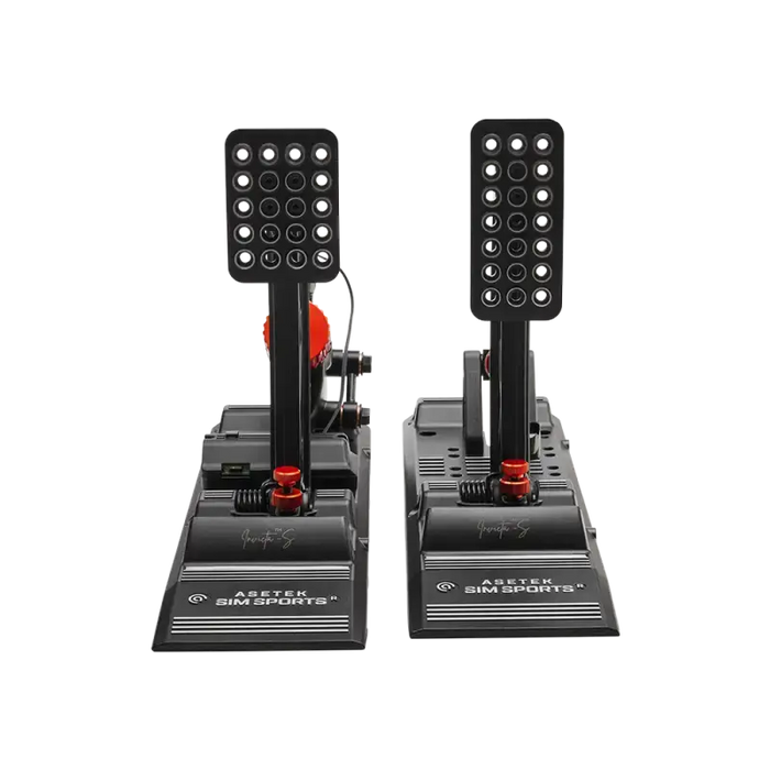 Asetek Simsports Invicta™ S-Series T.H.O.R.P.™ II - Throttle and Brake Pedals - Sim Pedals