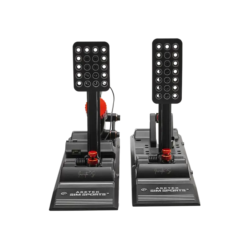 Asetek Simsports Invicta™ S-Series T.H.O.R.P.™ II - Throttle and Brake Pedals - Sim Pedals